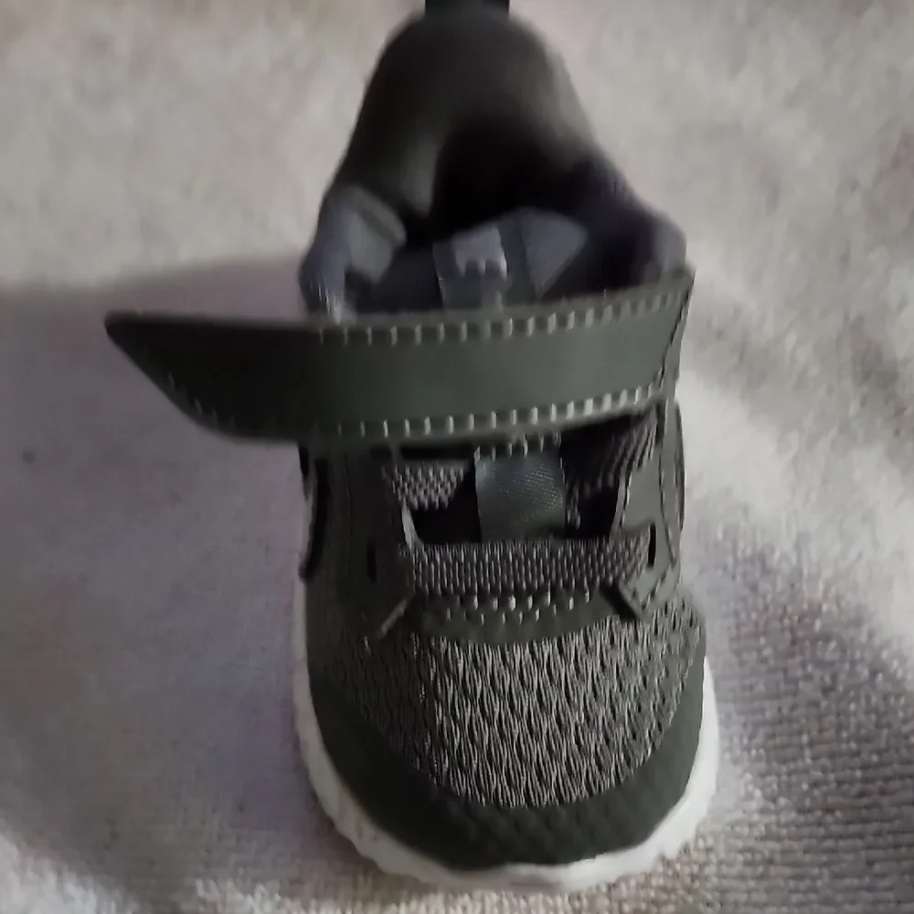 Nike Kids Gray and White Sneakers